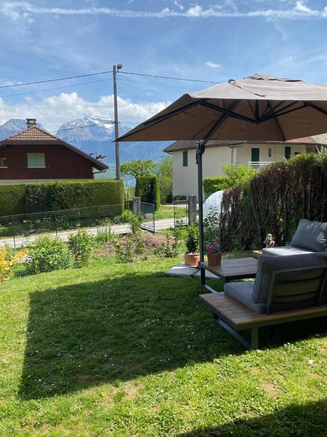 Appartement Au Calme Avec Vue Sur Les Montagnes. Sevrier Exterior photo